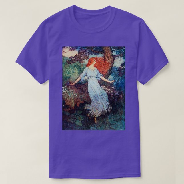 Art nouveau av Elenore Abott T Shirt (Design framsida)