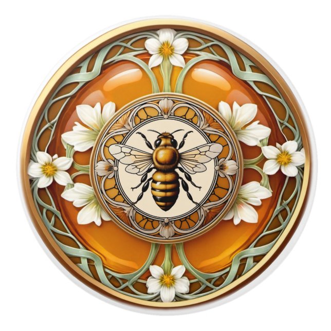 Art nouveau Bee Knopp (Framsidan)