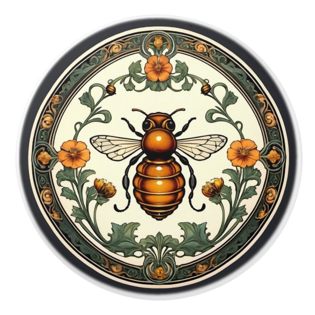 Art nouveau Bee-utiful Knopp (Framsidan)