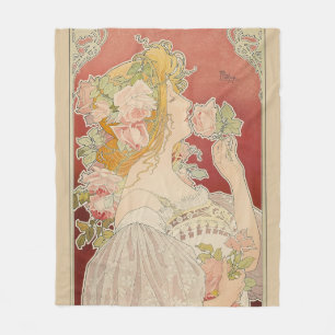 Art Nouveau Belle Époque Dam Rosor Livemont Fleecefilt
