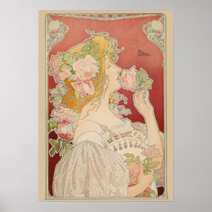 Art Nouveau Belle Époque Dam Rosor Livemont Poster