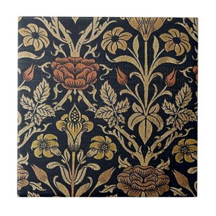 Art nouveau,Belle epoque mönster, vintage,chic,Wi Kakelplatta