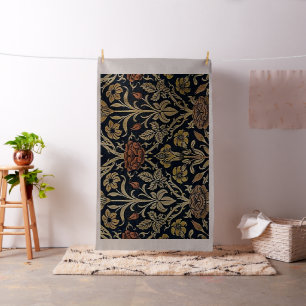 Art nouveau Belleepoquemönster, vintage, chic, sk Tyg