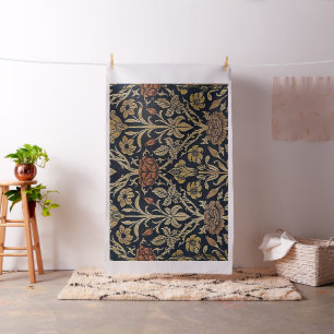 Art nouveau Belleepoquemönster, vintage, chic, sk Tyg