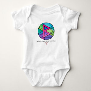Art nouveau Berkano Rune of Mor Earth T Shirt