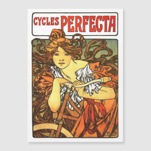 Art nouveau Bicycle Mucha Art