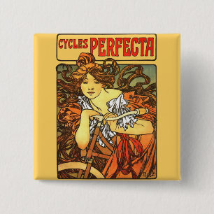 Art nouveau Bicycle Mucha Art Knapp