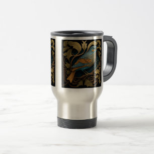 Art nouveau Bird Travel/Commuter Mugg, 15 oz Resemugg