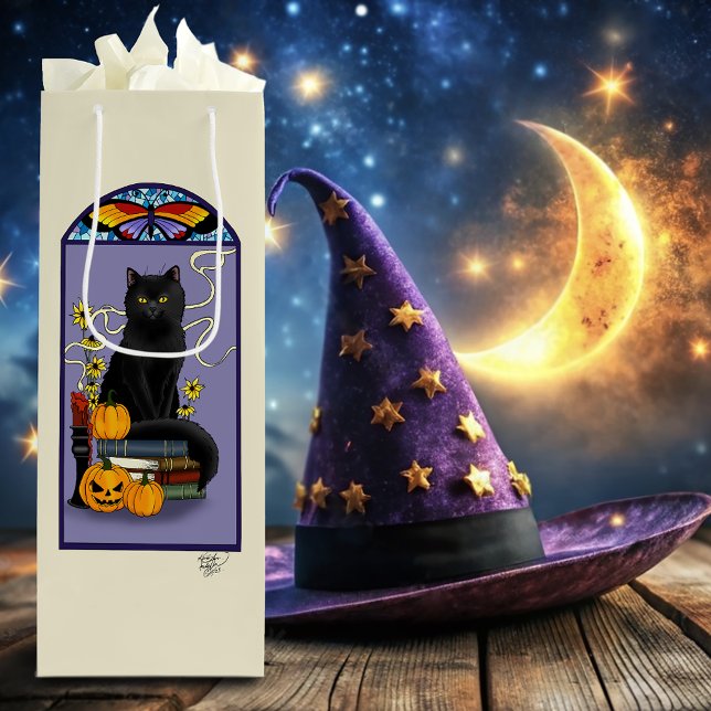Art nouveau Black Cat (Skapare uppladdad)