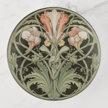 Art nouveau Blommigt