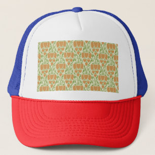 Art nouveau: Blommigt Elegance Keps
