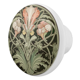 Art nouveau Blommigt Knopp