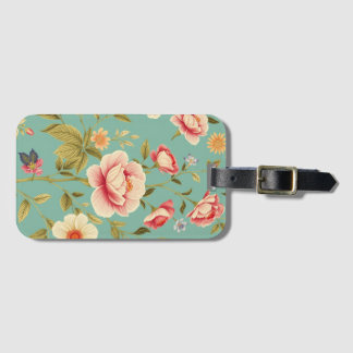 Art nouveau Blommigt - Levande liv i fullt-blomman Bagagebricka