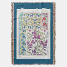 Art nouveau blommigt: textilkonst av textilblomma