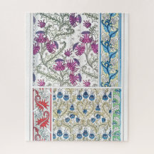 Art nouveau blommigt: textilkonst av textilblomma