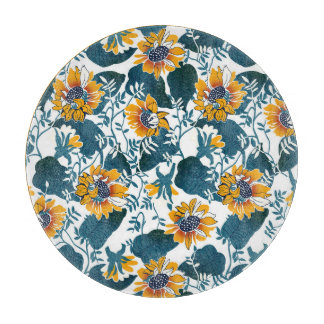 Art nouveau, blommönstret.