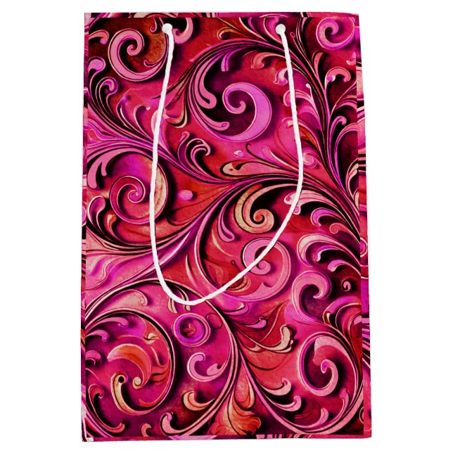 Art Nouveau blomsterdesign Rostrosa (Framsidan)