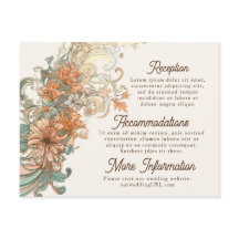 Art Nouveau Bröllopskonvolut