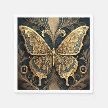 Art nouveau Butterfly