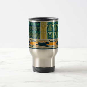 Art nouveau Cats and Flowers Resemugg