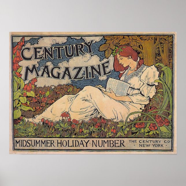 Art nouveau - Century Magazine Poster (Framsidan)