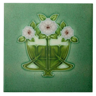 Art Nouveau Ceramic tile Kakelplatta