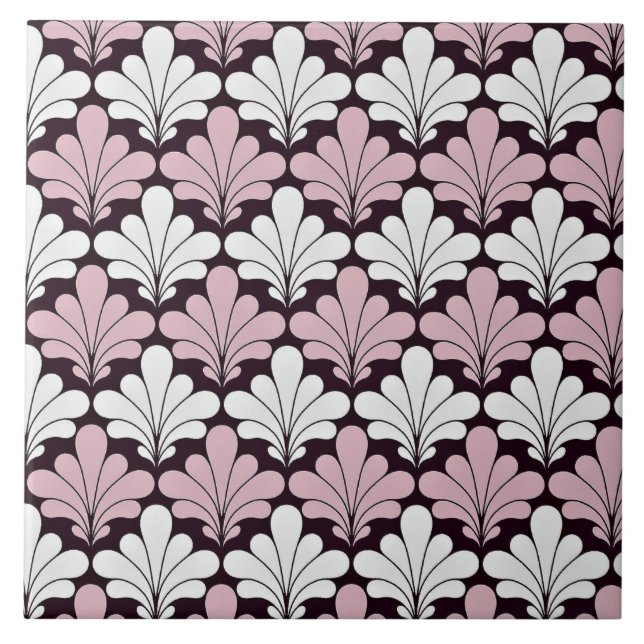 Art nouveau Chic Kakelplatta (Framsidan)