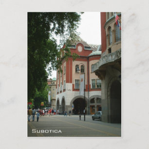 Art nouveau City Hall - Subotica Vykort