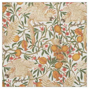 Art nouveau Cockatoo Mönster av Walter Crane Tyg