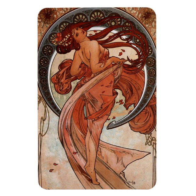 Art nouveau Dance Magnet (Vertikal)