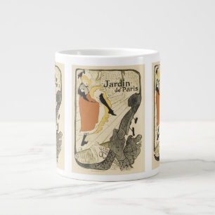 Art Nouveau Dansaren Jane Avril av Toulouse Lautre Jumbo Mugg