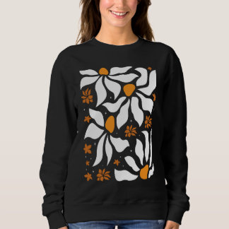 Art nouveau Deco Flowers Boho Wildblommor Blommigt T Shirt