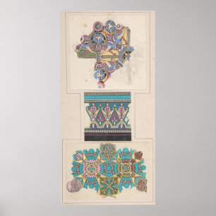 Art nouveau dekorativ konst Christopher dresser Poster