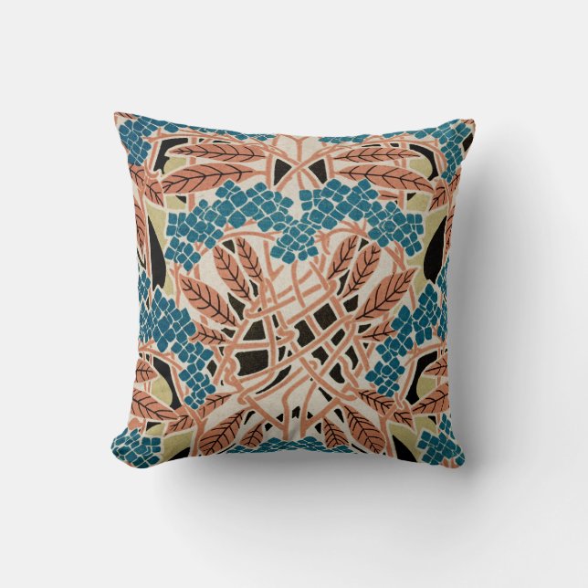 Art nouveau Design #12 Kudde (Framsida)