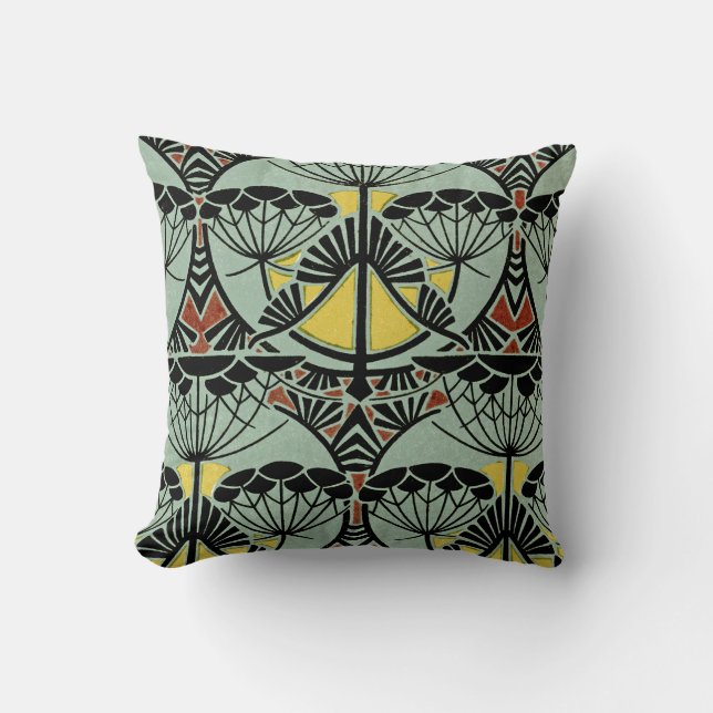 art nouveau Design #5 @ VictoriaShaylee Kudde (Framsida)