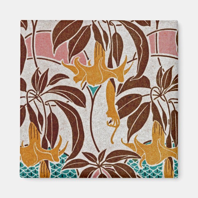Art nouveau Design #5 vid Emporio Moffa Magnet (Framsidan)