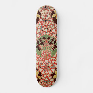Art nouveau Design #6 vid VictoriaShaylee Old School Skateboard Bräda 21,6 Cm