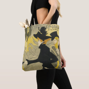 Art Nouveau, Divan Japonais av Toulouse Lautrec Tygkasse