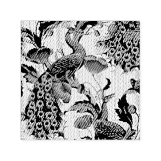 Art nouveau Elegance: Sidewall, The Peacock, 1896 Självfärgande Stämpel