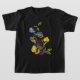 Art nouveau Embroiderade paneler T-shirt (Laydown)