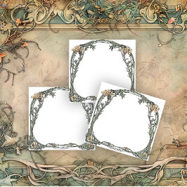 Art Nouveau Enchanting Post-it Block