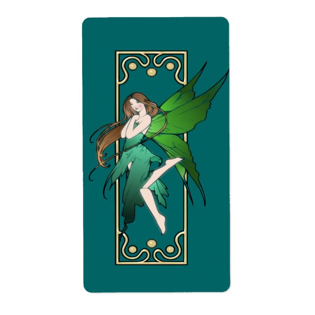 Art nouveau Fairy Fraktsedel (Framsidan)
