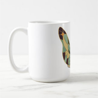 Art Nouveau Fe-sticker Kaffemugg