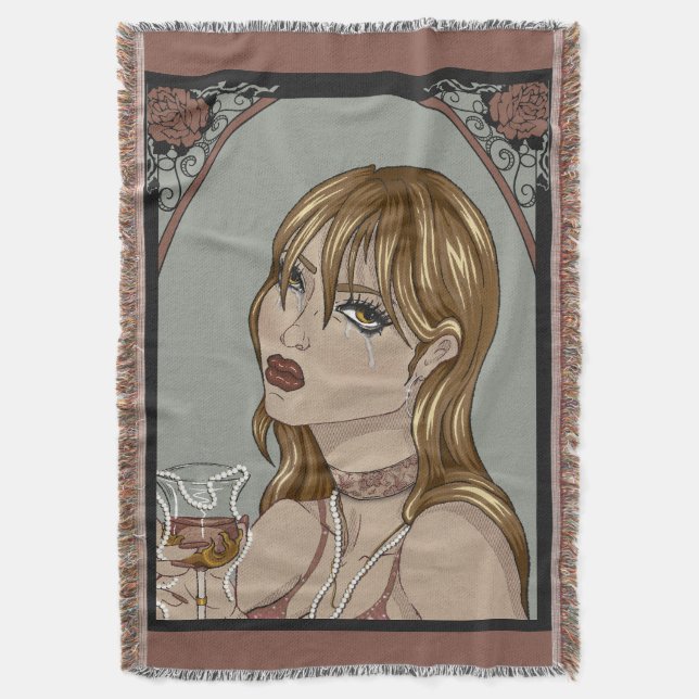 Art nouveau filt (Framsidan Vertikal)