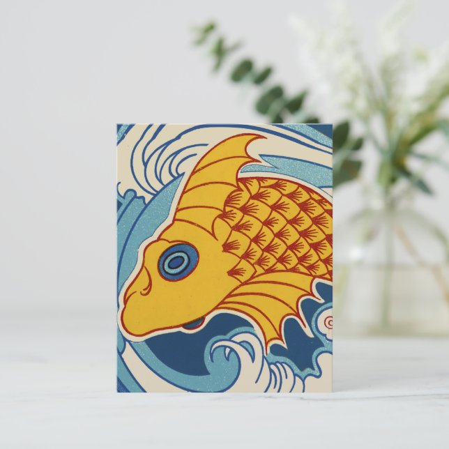 “Art Nouveau Fish” av Gisbert Combaz (Stående Fram)