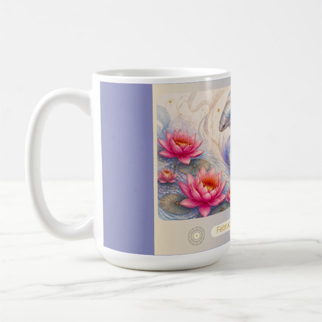 Art Nouveau Fiskarna Näckros Mugg  (Vänster)