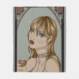 Art Nouveau Fleecefilt