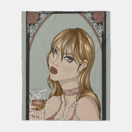 Art Nouveau Fleecefilt