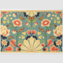 Art Nouveau Floral Decoupage