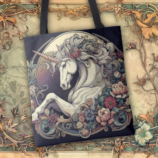 Art Nouveau Flowing Lines of Beauty Tygkasse